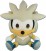 Sonic The Hedgehog- SD Silver Sitting Plush 18cm (1)