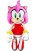 Sonic The Hedgehog Amy Rose in Red Dress Stuffed Plush 23cm (1)