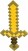Disguise Minecraft Gold Sword (1)