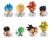 Dragon Ball: Dragon Ball Super Warriors 6 Shokugan Figure (Box of 12) (1)