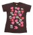 Heart Clouds Baby Doll Black T-Shirt (2)