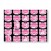 Gloomy Bear Wrapping Paper - Pink Faces on Black (1)