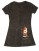 Let's Maid - Licorice Crew Neck Woman Baby Doll T-shirt (3)