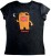 Domo Pirate Domo Juniors Baby Doll T-shirt (Black) (1)