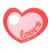 Heart 4 inches Emoticon Pin (1)