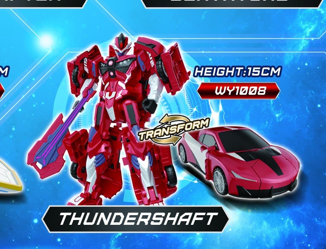 Mechasia Thundershaft Transformers Acion Figure