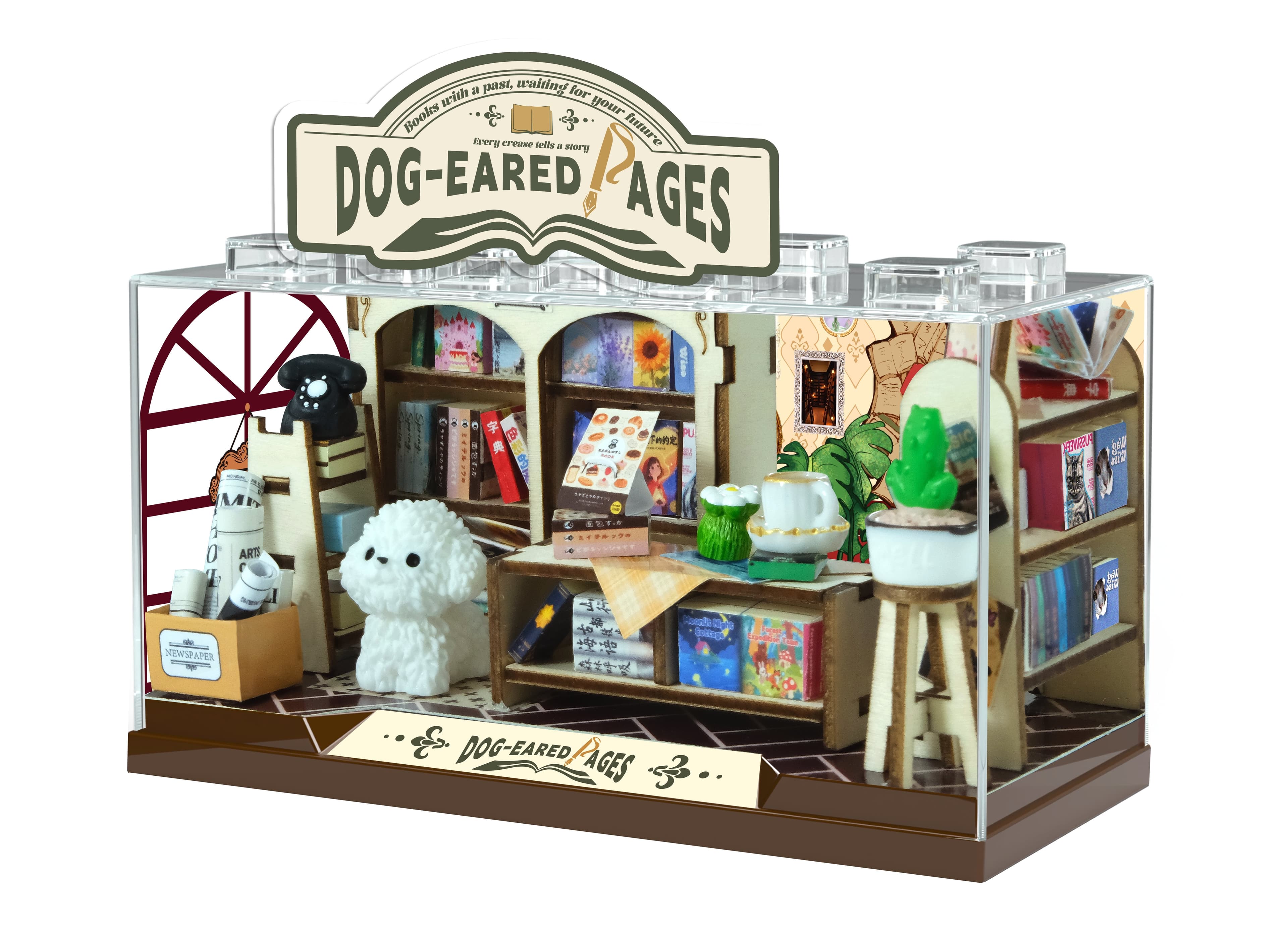 Diorama Box L-Turn Page Book
