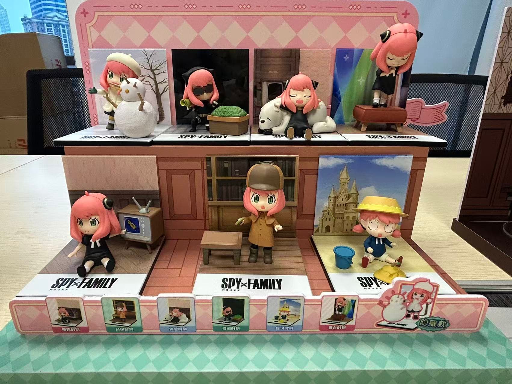 Spy X Family Anya’s Playful Times” Blind Box Figure Series Blind Box PDQ/6