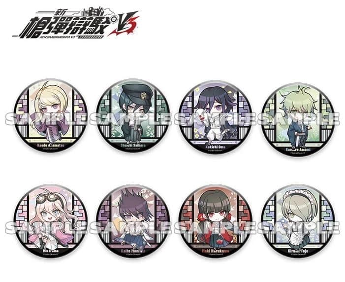 Danganronpa Series Tin Badge (blind bag) PDQ/8