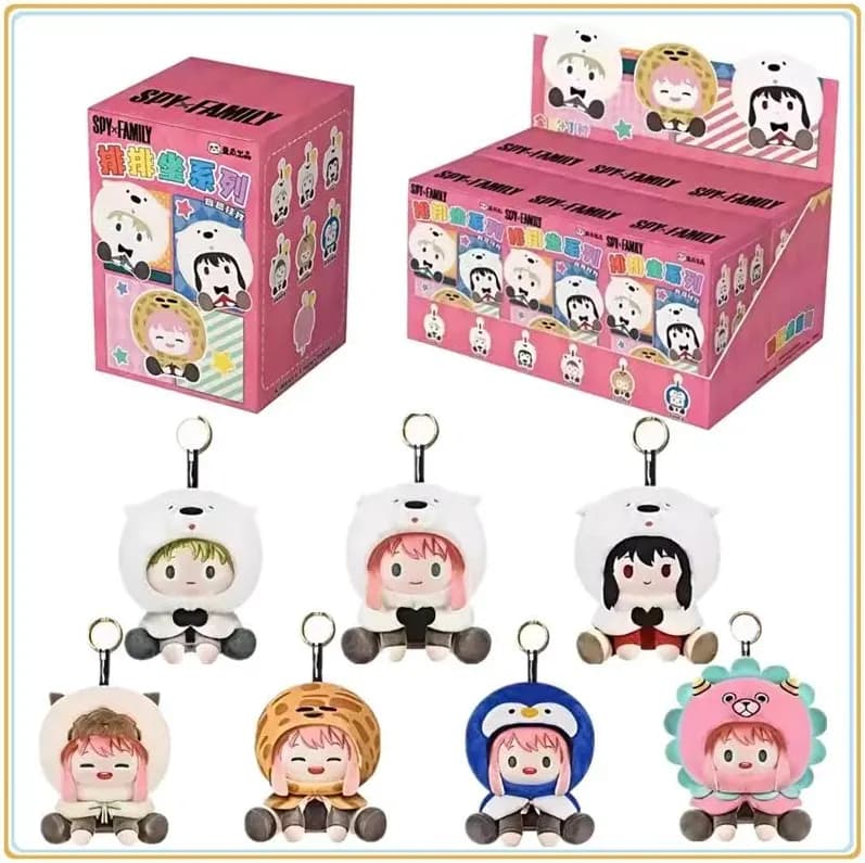 Spy X Family Plush Keychain Blind Box PDQ/6