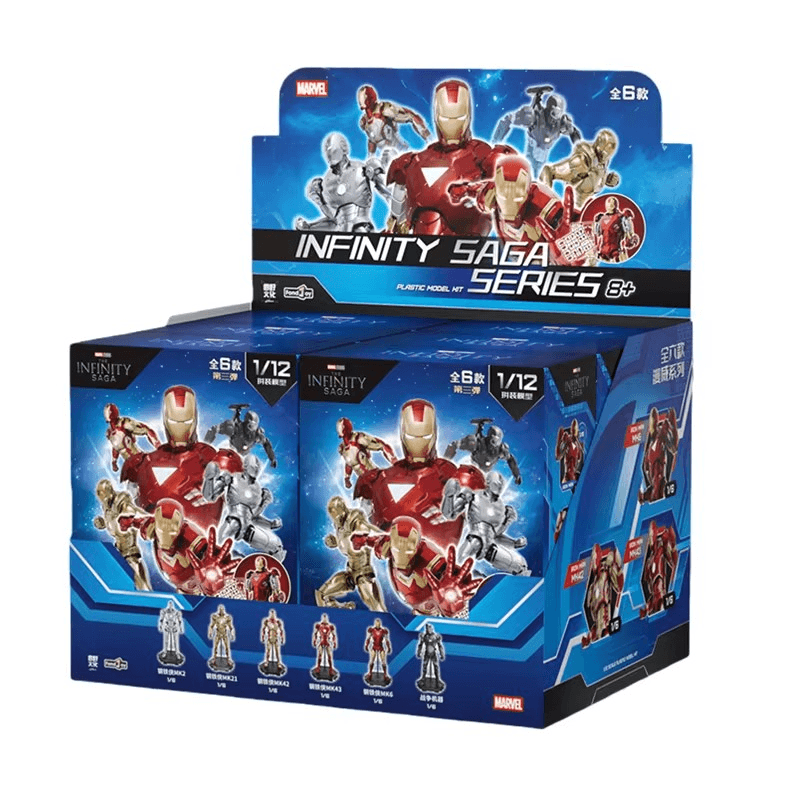 INFINITY SAGA Series Ver.2 Iromam Action Figure Blind Box Model Kit PDQ/6