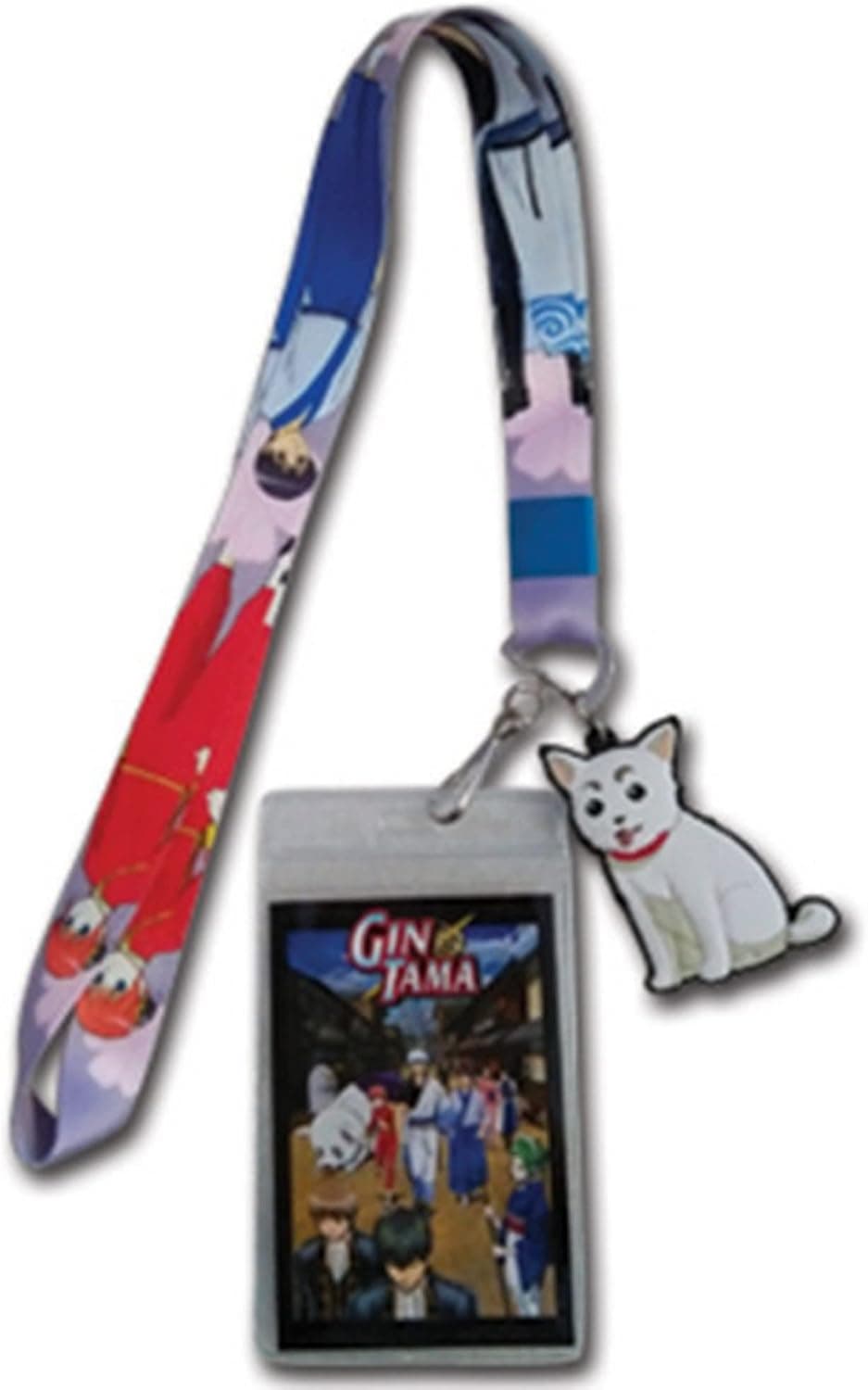 Gintama S3 - Gintoki Sakata Kagura Shinpachi Lanyard
