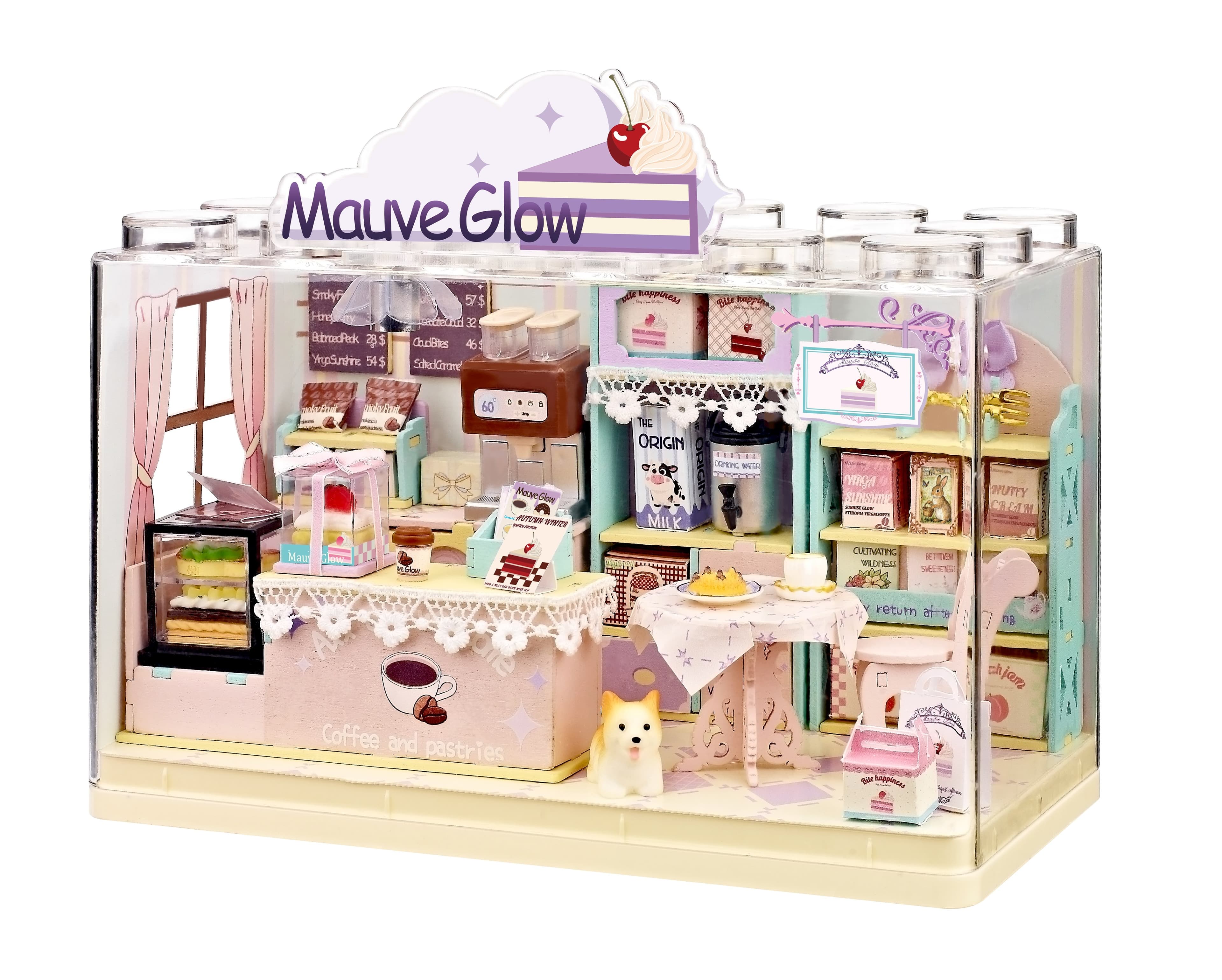 Diorama Box XXL-Mauve Glow