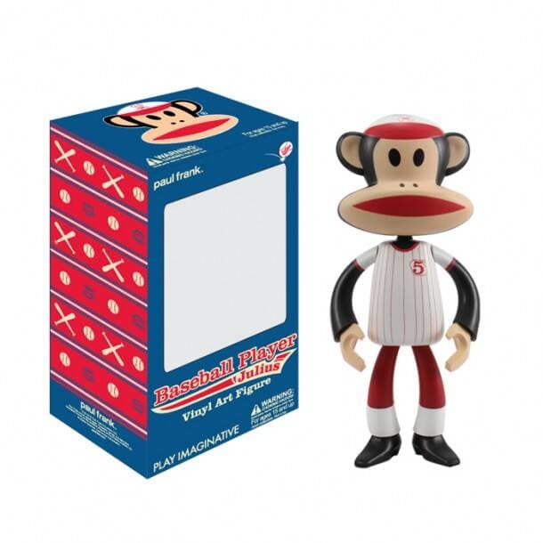 Paul Frank Julius Vinyl Art Figure - Baseball Player Julius
