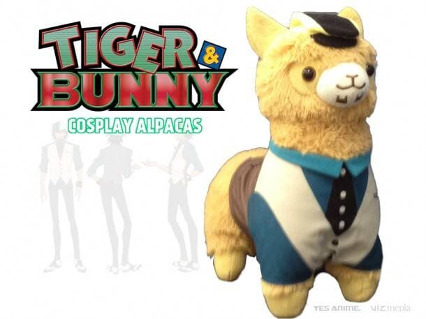 Tiger & Bunny 12 Inchese Kotetsu T. Kaburagi Cosplay Alpaca