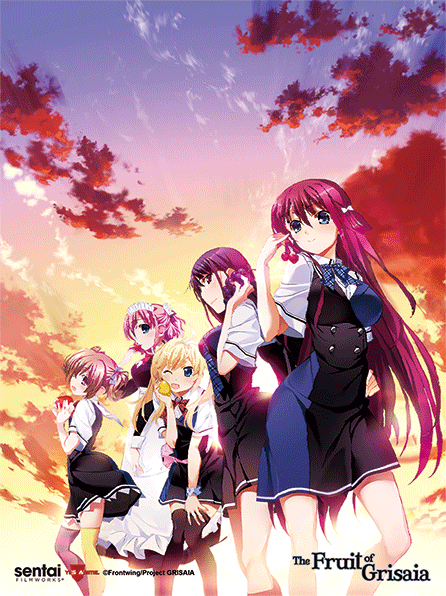 The Fruit of Grisaia 3D Lenticular Wall Art Poster Framed