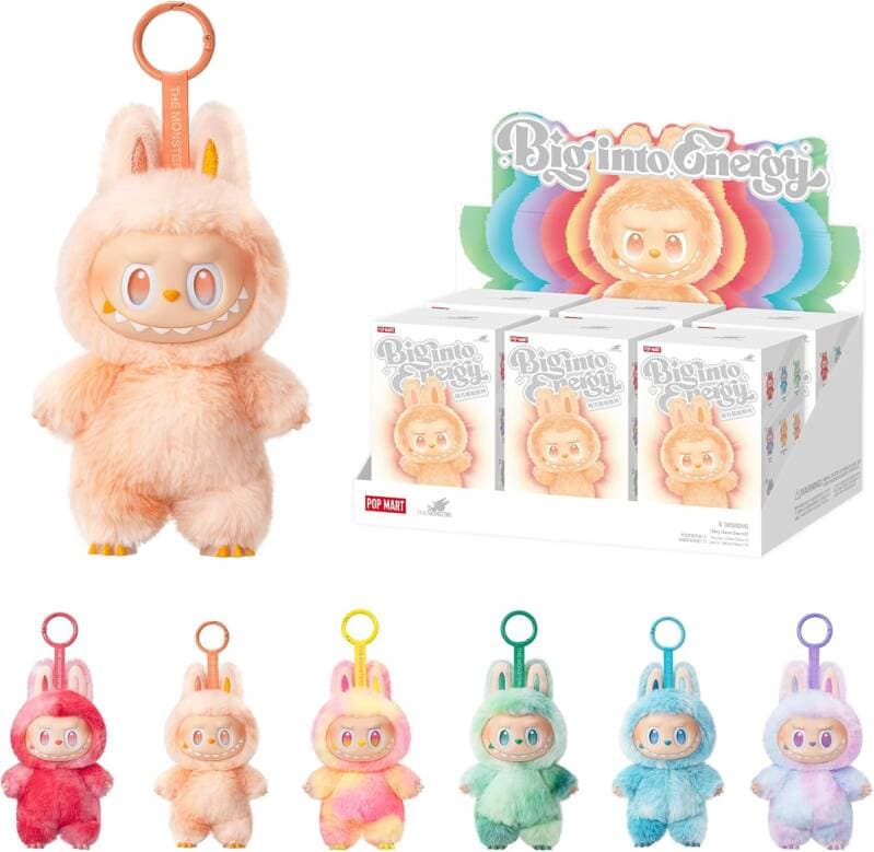 Pop Mart Labubu Big Into Energy Doll The Monsters Blind Box PDQ/6