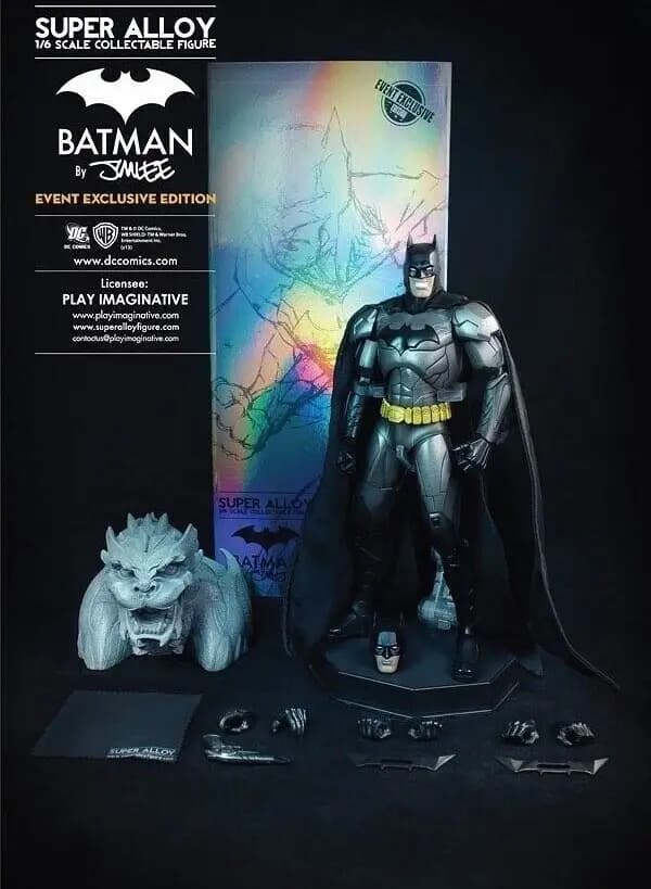 SDCC Exclusive Dark Knight Super Alloy(Metal) Batman by Jim Lee 1/6 Figure