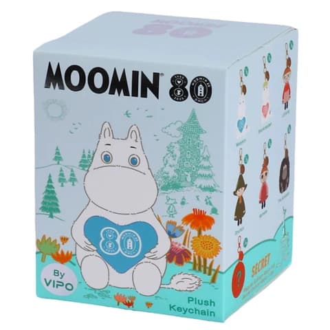 Moomin Plush Keychain Blind Box PDQ/6
