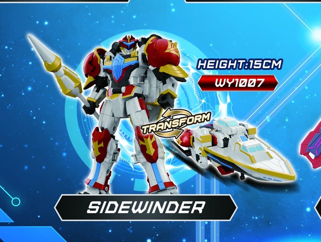 Mechasia Sidewinder Transformers Action Figure
