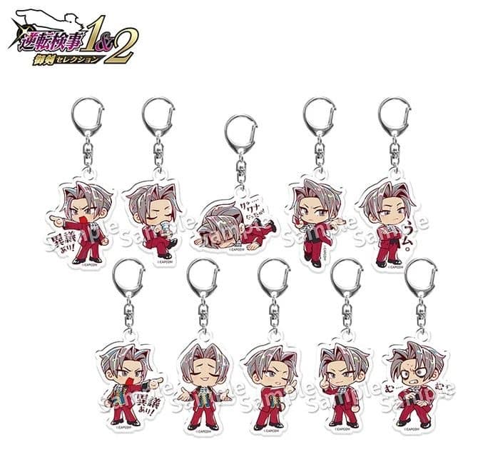 Ace Attorney Investigations Acrylic Keychain(blind box) PDQ/10