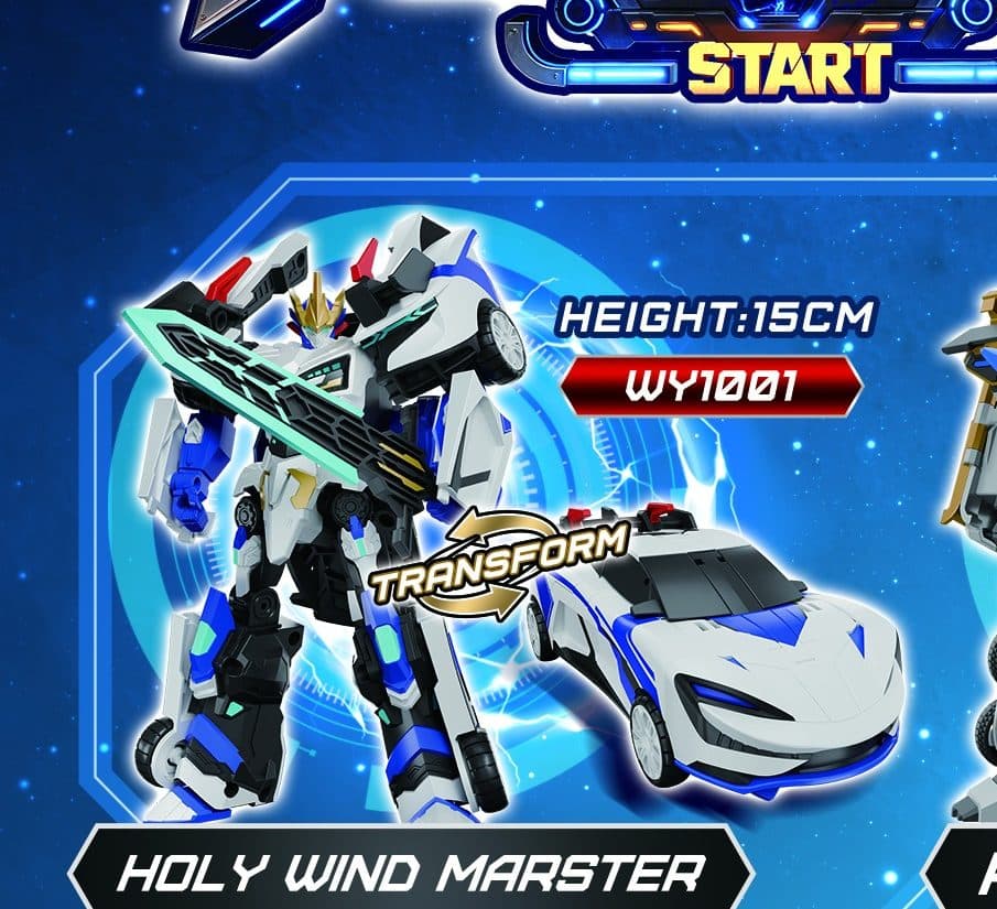 Mechasia Holy Wind Marster Transformers Action Figure