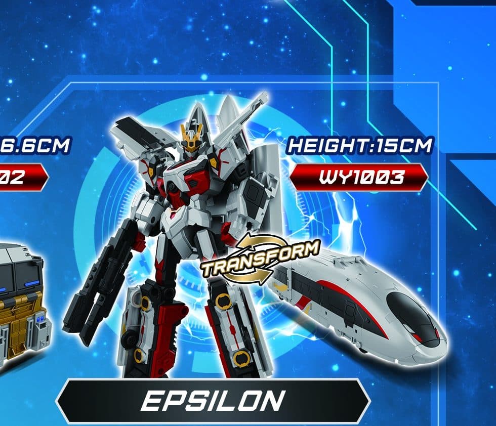 Mechasia Epsilon Transformer Action Figure