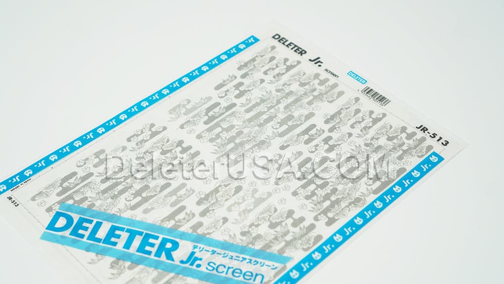 DELETER Jr. Screentone - 182 x 253mm - JR-513 (Plants Pattern)
