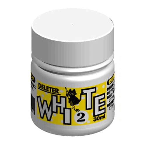 DELETER White 2 Manga Ink - Aqueous White-out - 30ml Bottle
